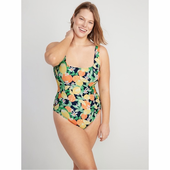 Old Navy Twist-Back Cutout One-Piece Swimsuit Large NWT - Picture 6 of 11